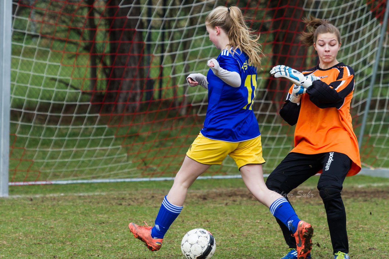 Bild 135 - B-Juniorinnen Tus Tensfeld - TSV Gnutz o.W. : Ergebnis: 1:3